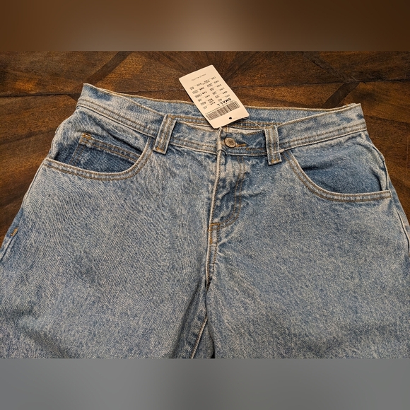 J. Galt Carpenter Wide Leg Jeans Light Wash Size Small NWT - Picture 9 of 16